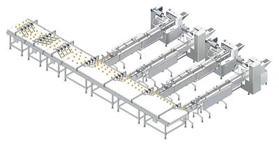 Donuti pakkimissüsteem